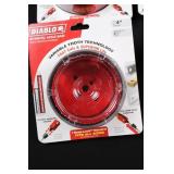 Diablo Bi-Metal Hole Saw Set - 6in, 4-1/2in, 3-5/8in Diameters (6-Pack)