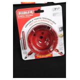 Diablo Bi-Metal Hole Saw Set - 6in, 4-1/2in, 3-5/8in Diameters (6-Pack)