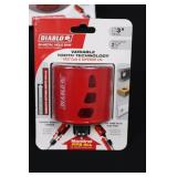 Diablo Bi-Metal Hole Saw Set - 6in, 4-1/2in, 3-5/8in Diameters (6-Pack)