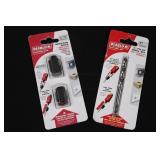 Diablo Pilot Drill Bit 4 inch & 2 Adapter Nuts for Snap-Lock Mandrels