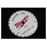 Milwaukee 7-1/4 in Framing Wood Blade 24-Tooth - 5/8 in Arbor, 8,000 Max RPM