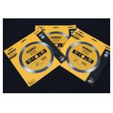 DEWALT Construction 6-1/2' Circular Saw Blade 90T for Paneling/Vinyl Siding - 4-Pack