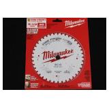 Milwaukee 6-1/2 in Wood Blade - 40-Tooth ATB Pattern, Fine Finish, 5/8 in Arbor