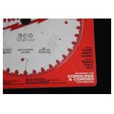 Milwaukee 6-1/2 in Wood Blade - 40-Tooth ATB Pattern, Fine Finish, 5/8 in Arbor