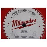 Milwaukee 6-1/2 in Wood Blade - 40-Tooth ATB Pattern, Fine Finish, 5/8 in Arbor
