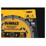 DEWALT Construction Saw Blade DW3192 - 7 1/4 in Diameter - 18T Carbide Teeth