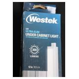 Westek LED Ultra-Slim Under Cabinet Light - 12in & 22in, 700 Lumens, 3000K Warm White