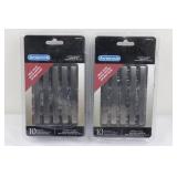 Amerock TEN26201-G10 Satin Nickel 3-in Center Cabinet Pulls 10-Pack (Lot of 2)