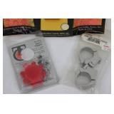 Butler Creek Blizzard See-Thru Scope Covers - 3-Pack and Cappers (#2 x2, #3 x1)