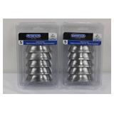 Amerock Cabinet Cup Pulls 3in Center (Lot of 10)
