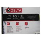 Delta Classic 100-DST Single-Handle Kitchen Faucet, Chrome Finish, 3-Hole Sink Compatible