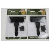 National Hardware Ornamental Reversible T Hinges - 6 in Black - 2-Pack