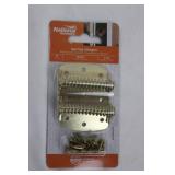 National Hardware Brass Spring Hinges 2 in. - 4-Pack (8 Hinges Total)