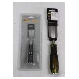 Steel Grip 1 in Wood Chisel & Sheffield 1-1/2 in Wood Chisel