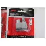 Forney 75600 1/4 in Plug Fittings & Master Mechanic Hose Ends/Barbed Splicer Set - 15 Pieces