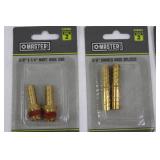 Forney 75600 1/4 in Plug Fittings & Master Mechanic Hose Ends/Barbed Splicer Set - 15 Pieces