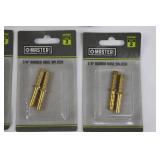 Forney 75600 1/4 in Plug Fittings & Master Mechanic Hose Ends/Barbed Splicer Set - 15 Pieces