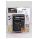 Black & Decker 2-Amp 20V Fast Charger for LBXR20 Li-Ion Battery