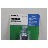 Arnold Muffler Silenciador (3/4 In Pipe) For Briggs/Tecumseh/Kohler Engines
