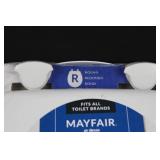 Mayfair Westport Round Toilet Seat by Bemis - 2 Pack (White)