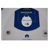 Mayfair Westport Round Toilet Seat by Bemis - 2 Pack (White)