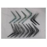 Shelf Brackets - Galvanized Steel - Assorted Sizes
