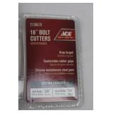ACE 18-Inch Bolt Cutters - 2136679 - Drop Forged Chrome Moly Jaws