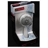 Delta Hand Shower White Finish & Carex Ultra Grip 12-Inch Bath Grab Bar