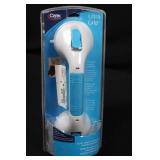 Delta Hand Shower White Finish & Carex Ultra Grip 12-Inch Bath Grab Bar
