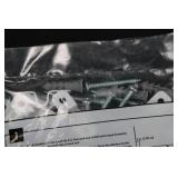 ClosetMaid 7561 White Concrete/Stud Shelf Clips - 3 Bags (Total 36 Clips)
