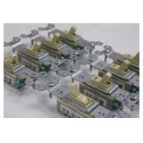 Single-Pole Light Switches - Beige Toggle (Lot of 8)