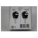 Legrand 3861CC5 Angle Plug - 125/250V, 3P, 3W (Lot of 3)