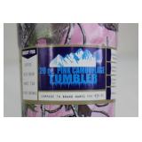 Pink Camouflage Tumblers 20 Oz & 30 Oz - 2-Pack