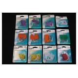 Slide-Co Drawer Hardware Assortment - Multi-Color Drawer Guides (16-Pack)