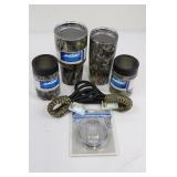 Camouflage 30 oz Tumbler Set - 2 Pack with Braided Handles & Splash Lid