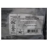 Pass & Seymour S865-WCc18 Lampholder - Plastic, Pull Chain, 125V/250V, 15A