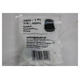 Shepherd 3204 7/8 in Rubber Leg Tips - 22mm, 40 Bags per Box