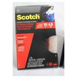 Gel Grip Universal Gel Tape 6 ft & Scotch Extreme Strong Fasteners (2 Boxes)