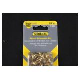 General Brass Grommet Kit 1/4 in (6 mm) & General Screw Snap Fastener Kit Nos. 1266-1268