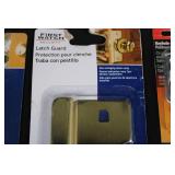 First Watch Security Latch Guard & Strike Plates - Door Hardware Kit
