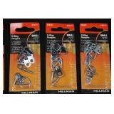 Hillman Elite Hangers - Professional Hanging Assortment (3-Pack, 32 Pc Each)