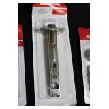 Kwikset Entry Door Latch - Exterior & Interior - 3-Pack