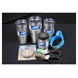 Stainless Steel Tumblers (Lot of 4)