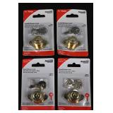 National Hardware VKA826 N185-298 Keyed Drawer Lock - Brass Finish, 3/4 in. Thick