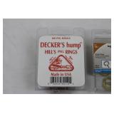 Pig Rings 100-Pack (Decker's Hill's) & National Hardware Brass Finish Screw Rings 3-Pack