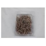 Pig Rings 100-Pack (Decker's Hill's) & National Hardware Brass Finish Screw Rings 3-Pack