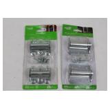 National Hardware Spring Hinges Adjustable Zinc-Plated 2-3/4 in & 3 in - 2 Packs