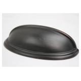 Amerock BP36640RB 4in/3in Cup Pull Oil Rubbed Bronze