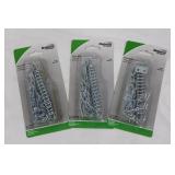 National Hardware Chain Door Stop Zinc-Plated 3-Pack