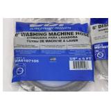 Ultra Dynamic WD7807506 6' Dishwasher Drain Hose - 3/8 in x 6 ft (Lot of 4)